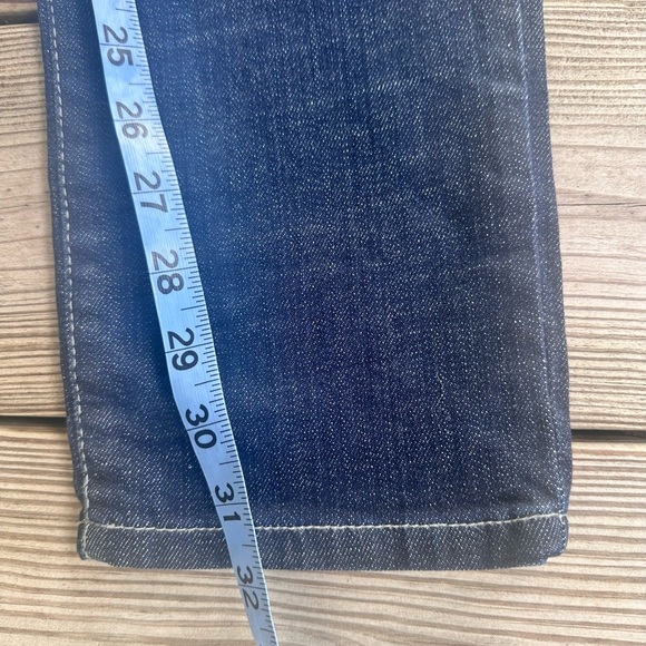 Eileen Fisher Dark Wash Skinny Jeans - Picture 10 of 11